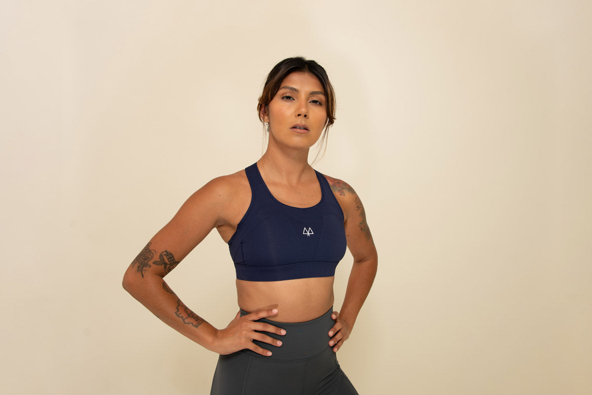 Maaree empower sports bra navy