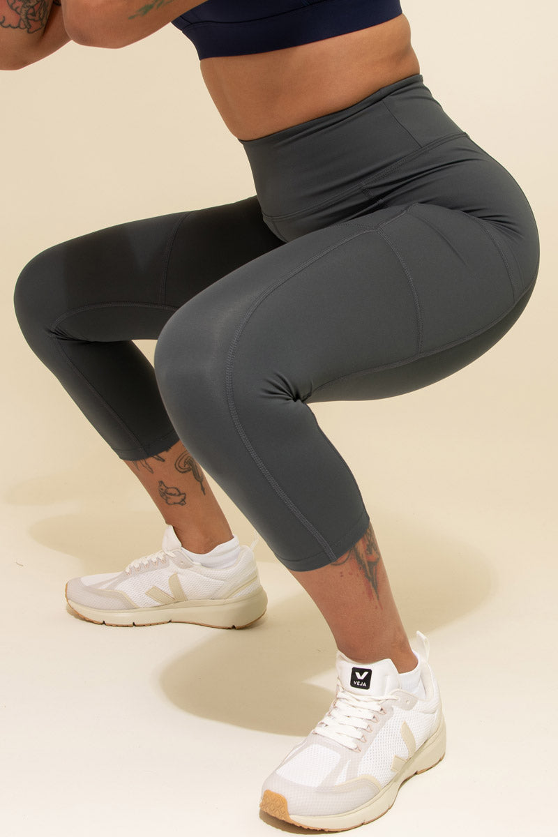 Womens cropped gym on sale leggings